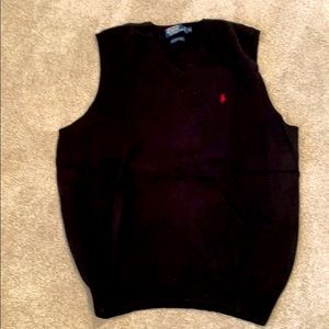 Men’s Polo Ralph Lauren sweater vest Black